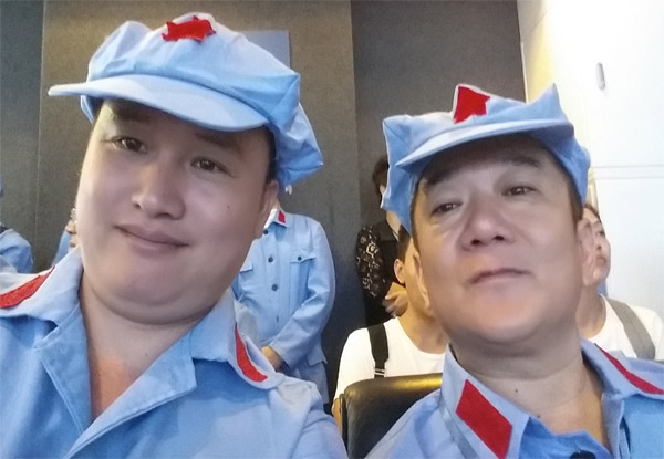 客戶名人合影